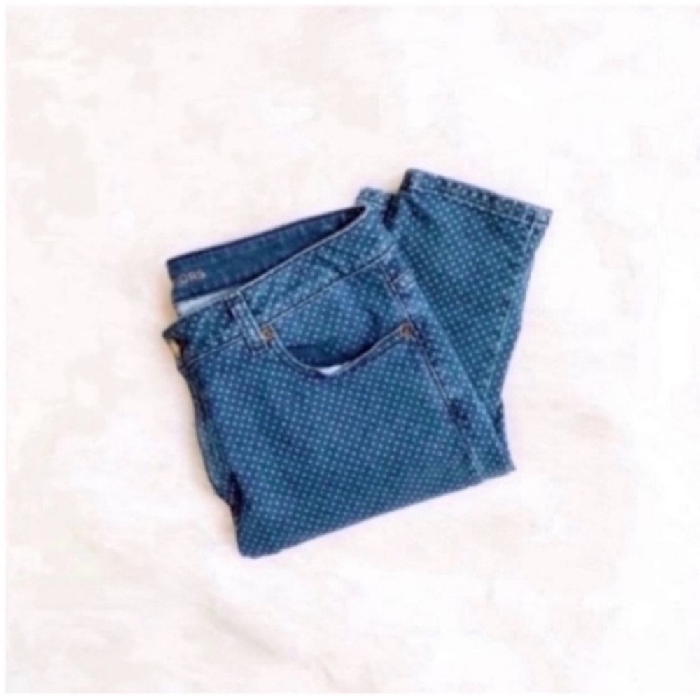 Michael Kors Polka Dot Skinny Jeans
